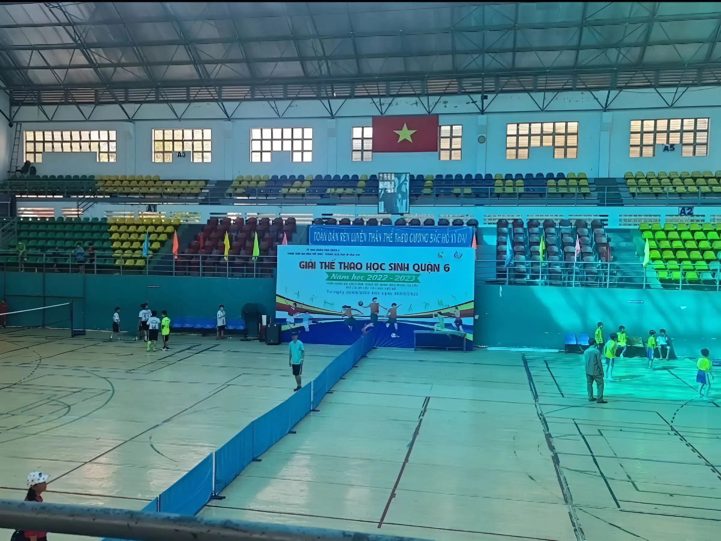 Sân Pickleball Trung tâm Thể thao Quận 6