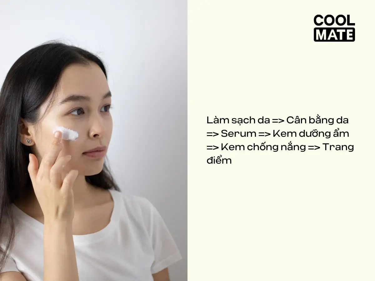 Quy Trình Sử Dụng Kem Dưỡng Ẩm Và Kem Chống Nắng