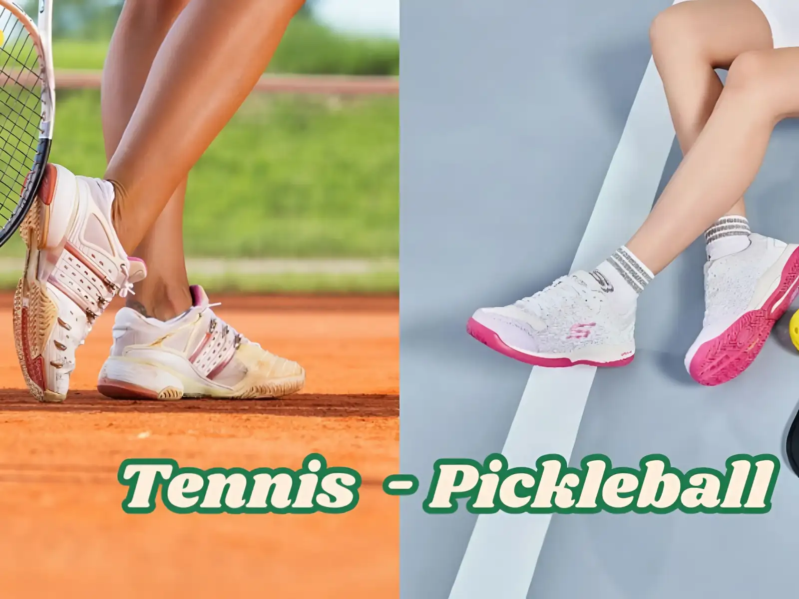 Điểm giống nhau giữa giày Pickleball và Tennis