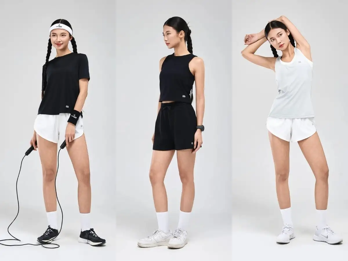 Gợi ý phối áo nữ Coolmate theo nhiều phong cách – thể thao, hàng ngày, dạo phố.