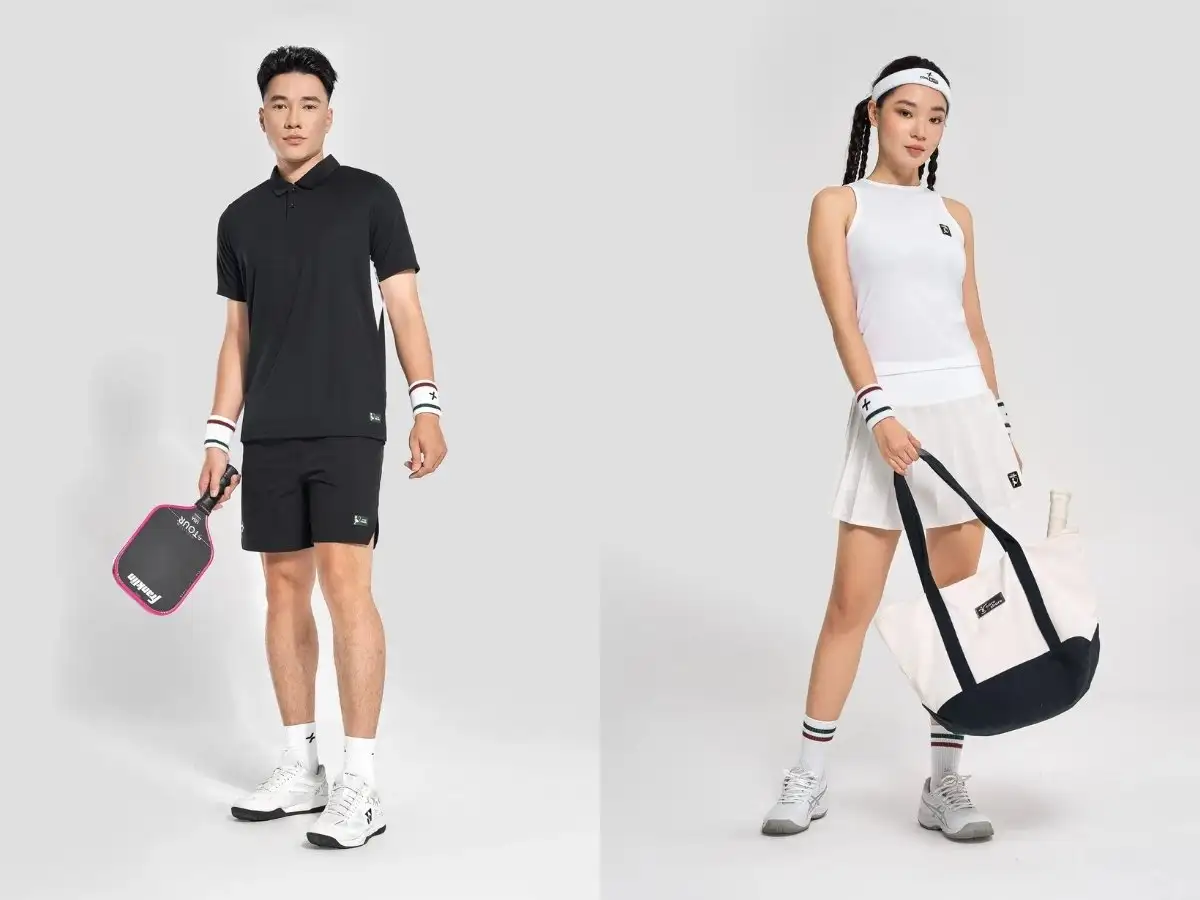 Gợi ý phối đồ Pickleball sành điệu cho cả chàng và nàng