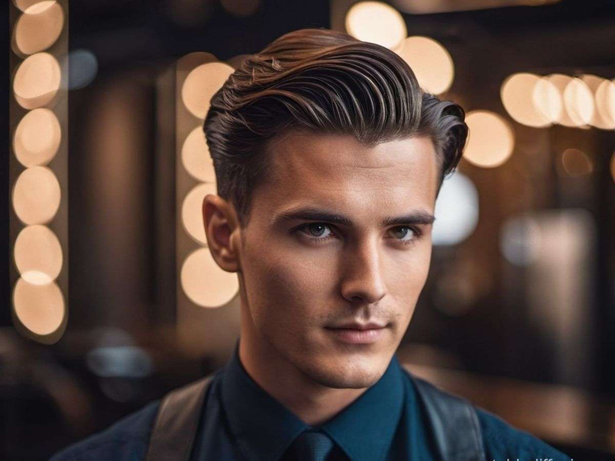 Kiểu tóc Side Part 7/3 năng động 