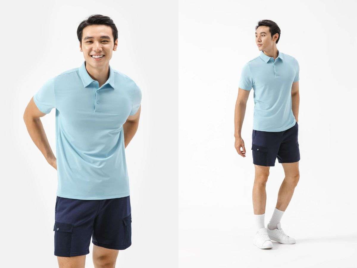 Kết hợp cùng trang phục Coolmate để nâng tầm kiểu tóc