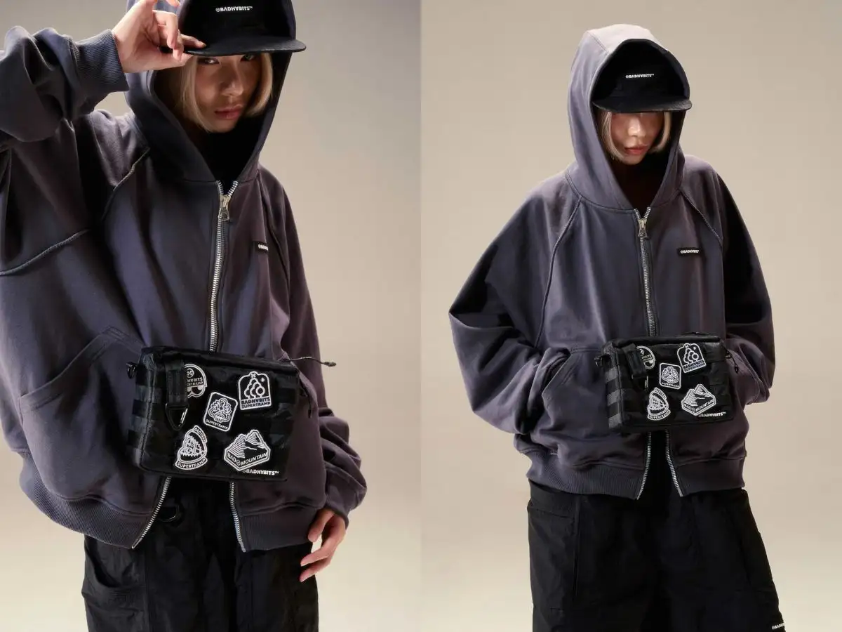 Bad Habits ghi dấu ấn với những chiếc hoodie zip mang đậm tinh thần nổi loạn và cá tính