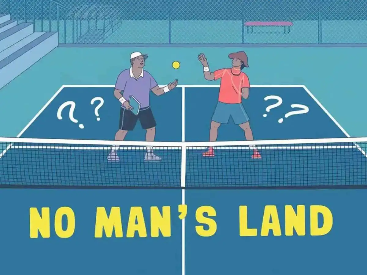 Lỗi no man's land ball trong pickleball
