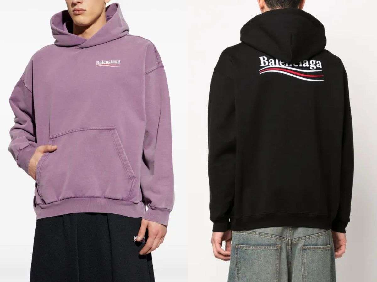 Thiết kế lấy cảm hứng từ chính trị giúp mẫu hoodie trở nên cá tính và dễ nhận diện
