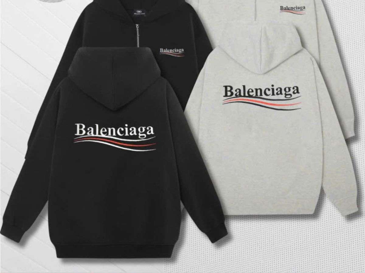 Hoodie Balenciaga là món đồ đơn giản nhưng thể hiện rõ phong cách cá nhân của bạn