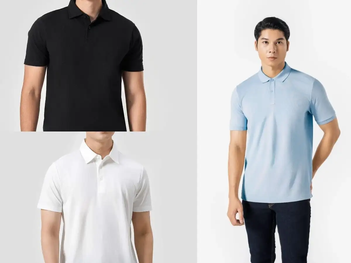 Lựa chọn màu sắc áo polo nam từ trung tính an toàn đến nổi bật cá tính