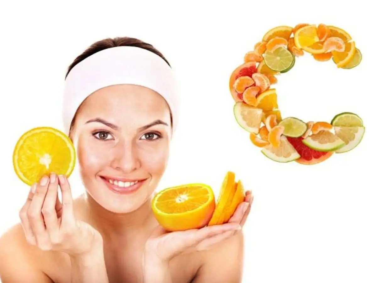 Vitamin C giúp làm sáng điều màu da hơn