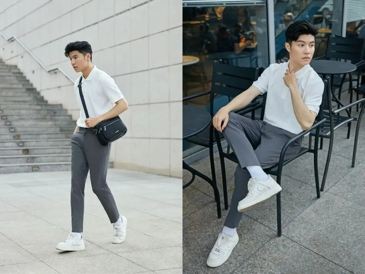 Phối đồ nam mùa hè với trang phục thường ngày, thoải mái
