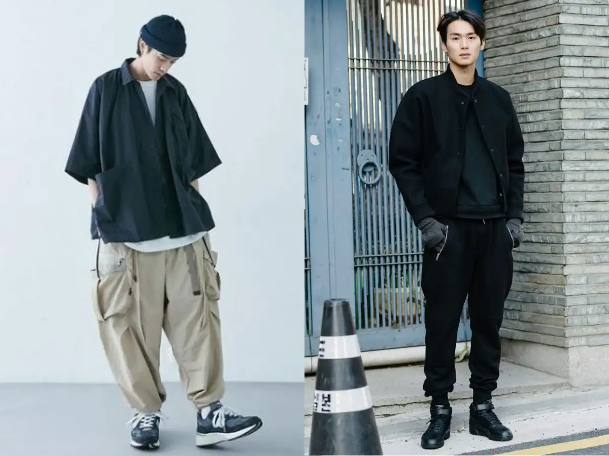 Phối đồ với áo khoác bomber và quần jogger cực chất