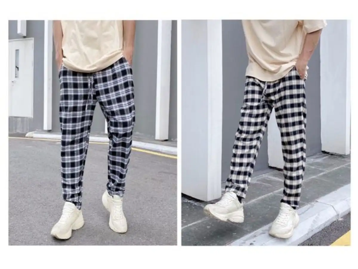 Những Lỗi Thường Gặp Khi Phối Đồ Với Quần Caro Ống Rộng Nam