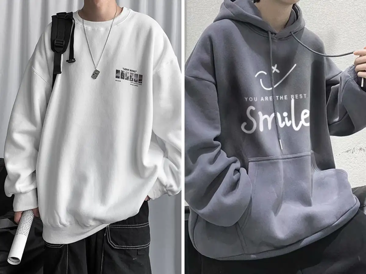 Áo hoodie và sweatshirt mang đến sự thoải mái và năng động cho phong cách Ols School