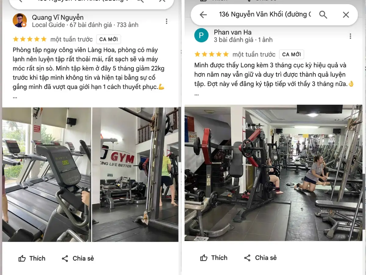 Review phòng tập gym tại Gò Vấp IM Gym