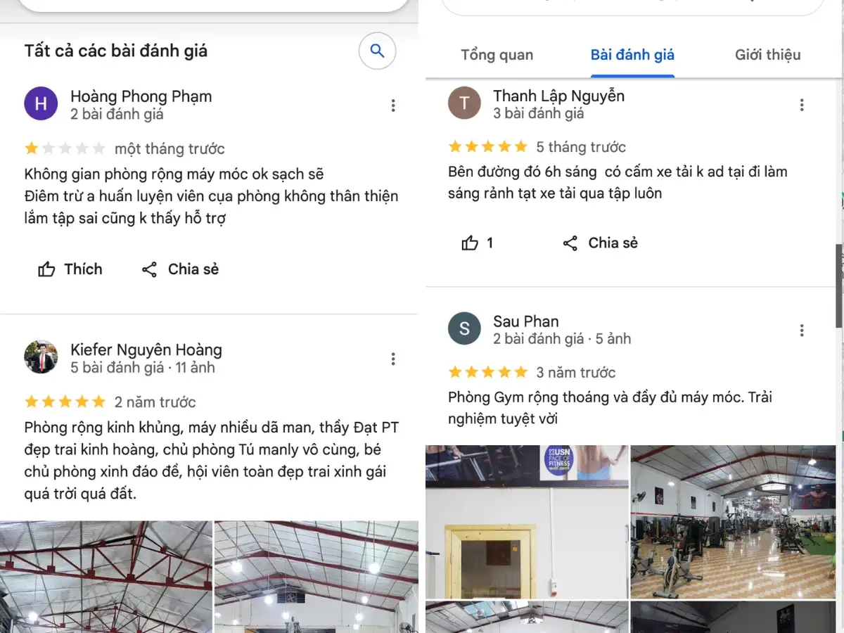 Review phòng Tập GYM Tài Nguyên tại Lê Đức Thọ tại Gò Vấp