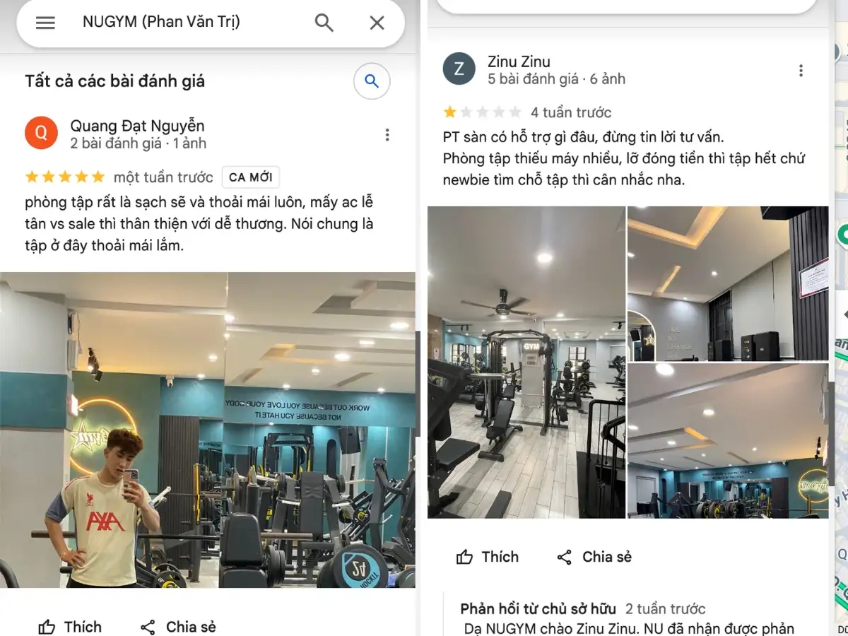 Review thực tế phòng tập gym tại Gò Vấp GOFIT Fitness & Yoga 