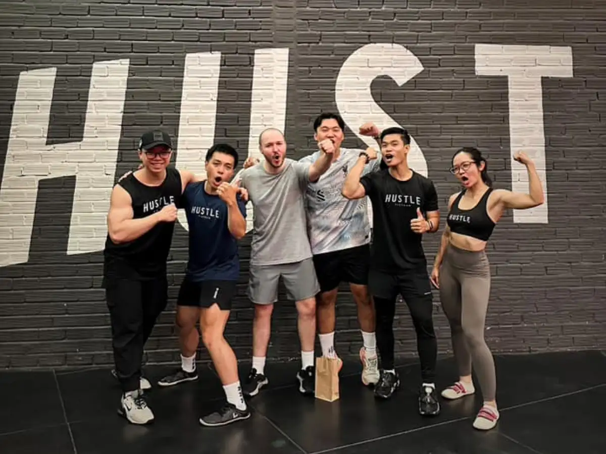 Phòng tập gym tại Hustle Gò Vấp