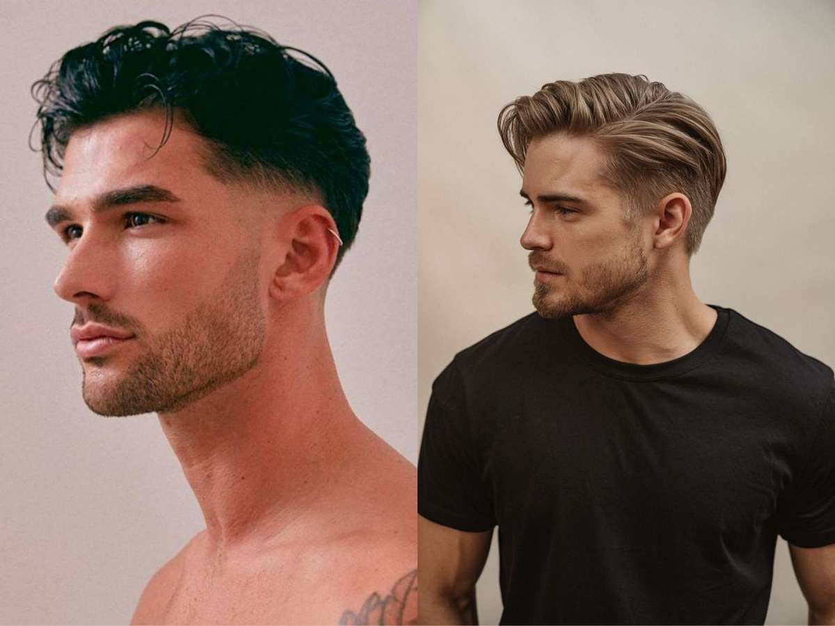 Pompadour là kiểu tóc có đặc trưng cốt lõi là phần tóc mái dài, được vuốt phồng ngược ra phía sau