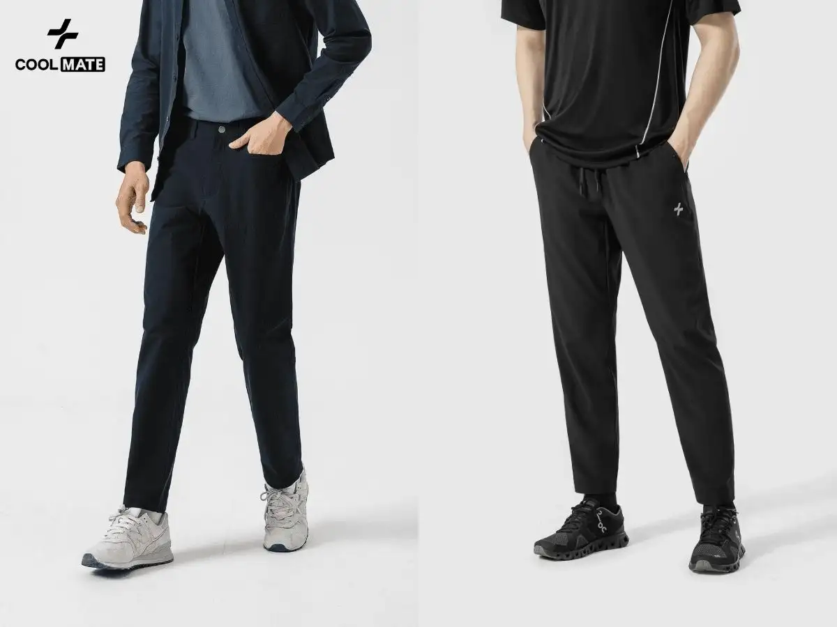 Quần dài nam Coolmate mang lại sự tiện lợi và tinh tế nhất định cho người mặc