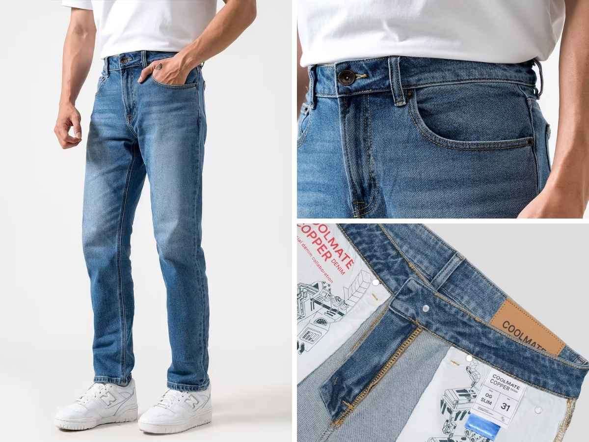 Quần Jeans Nam Copper Denim OG Slim