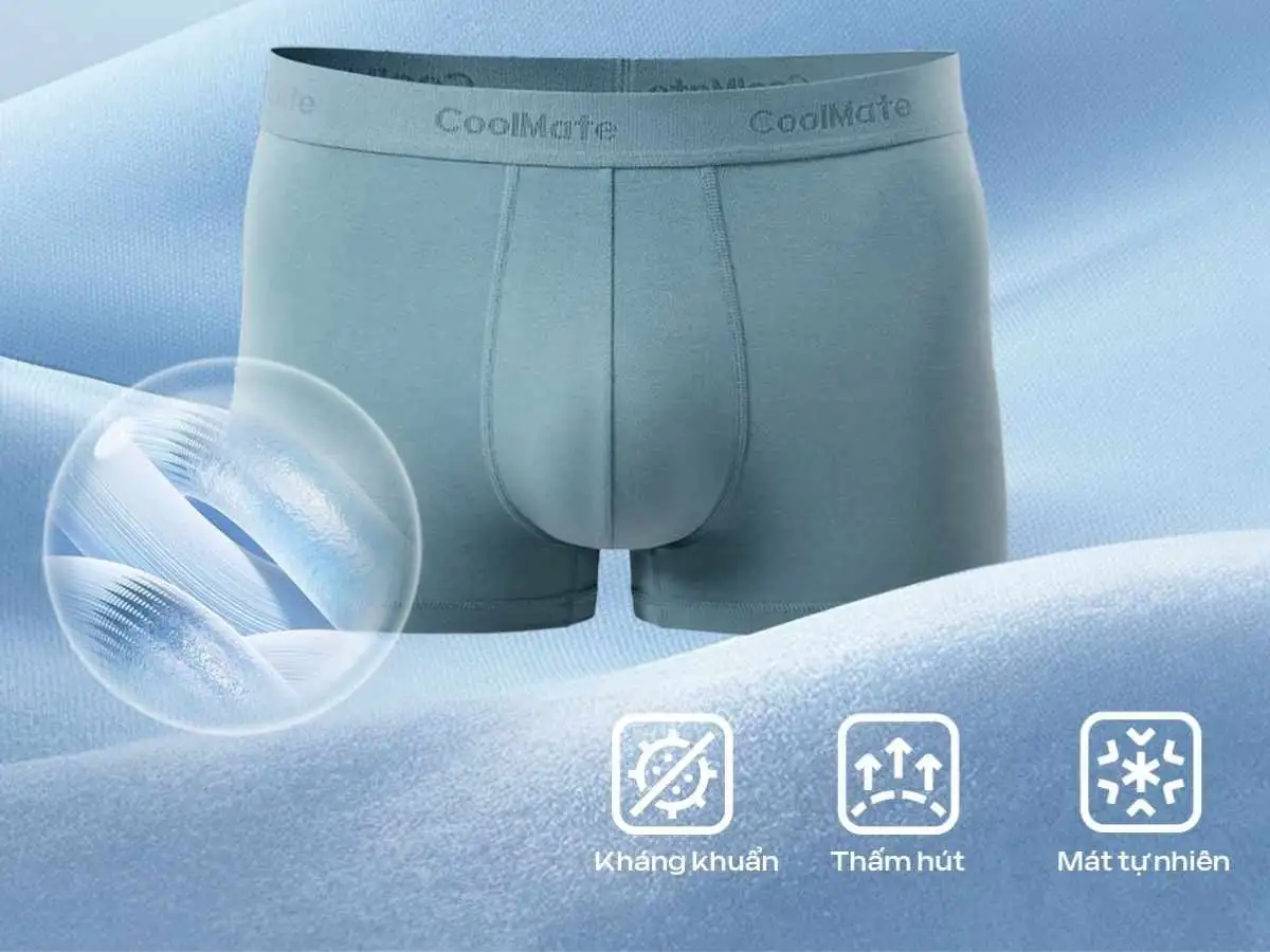 Ưu điểm quần lót nam vải gỗ sồi