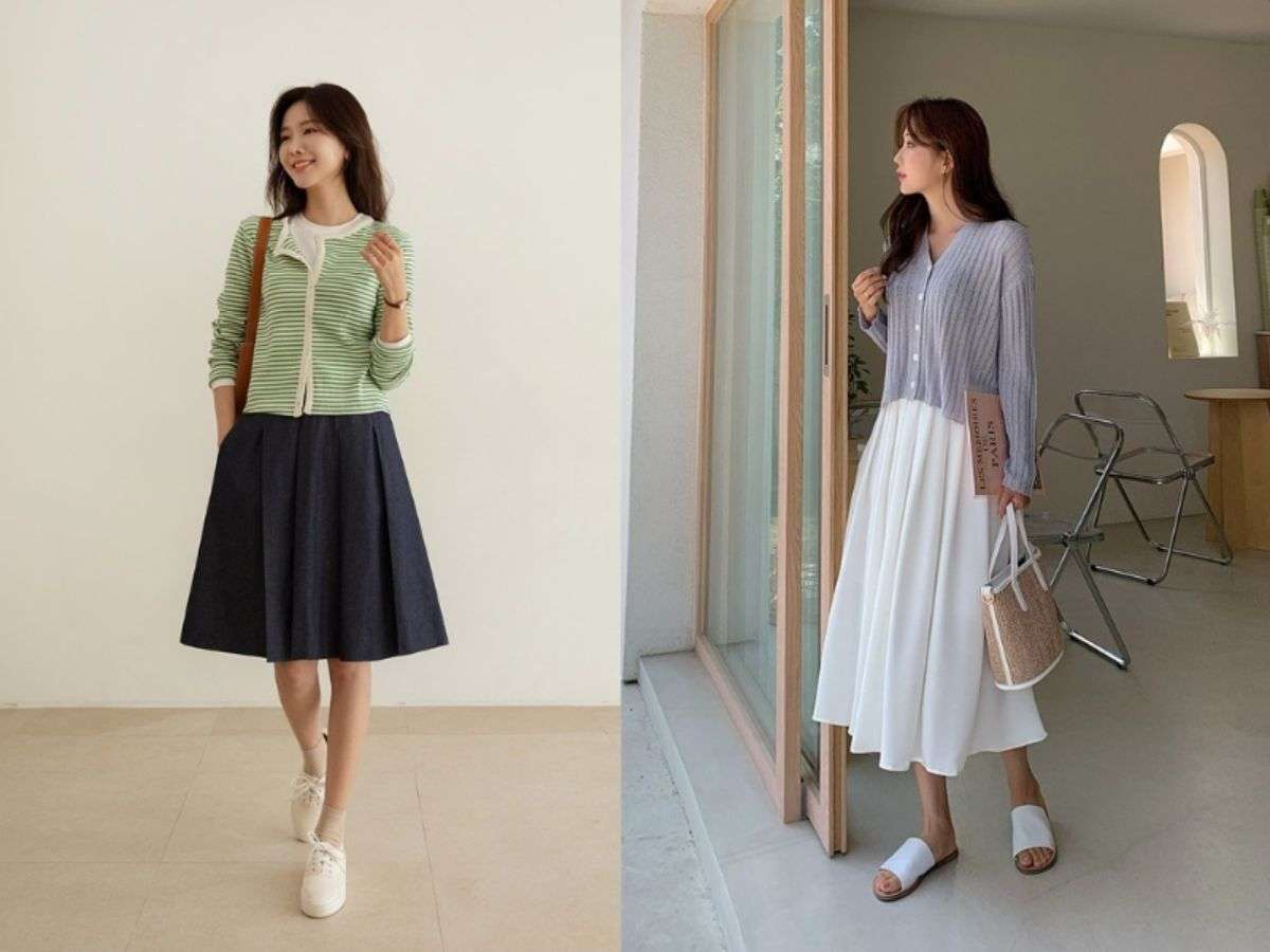 Cardigan là món đồ không thể thiếu trong tủ đồ của những cô nàng yêu thích sự nữ tính và trẻ trung