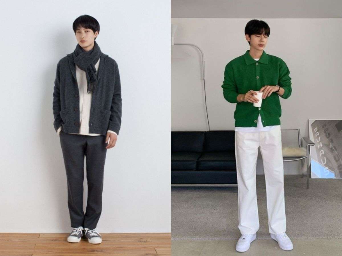 Nên chọn cardigan local brand form oversize hay regular fit?