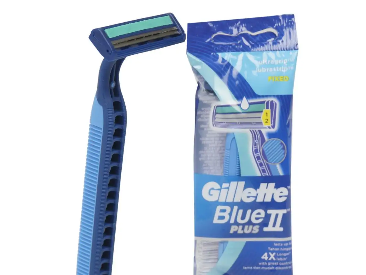 Dao cạo râu Gillette Blue II Plus: Lưỡi kép cơ bản, đáng tin cậy