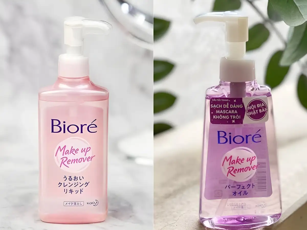 Chọn dầu tẩy trang Biore phù hợp cho da dầu, hỗn hợp thiên dầu
