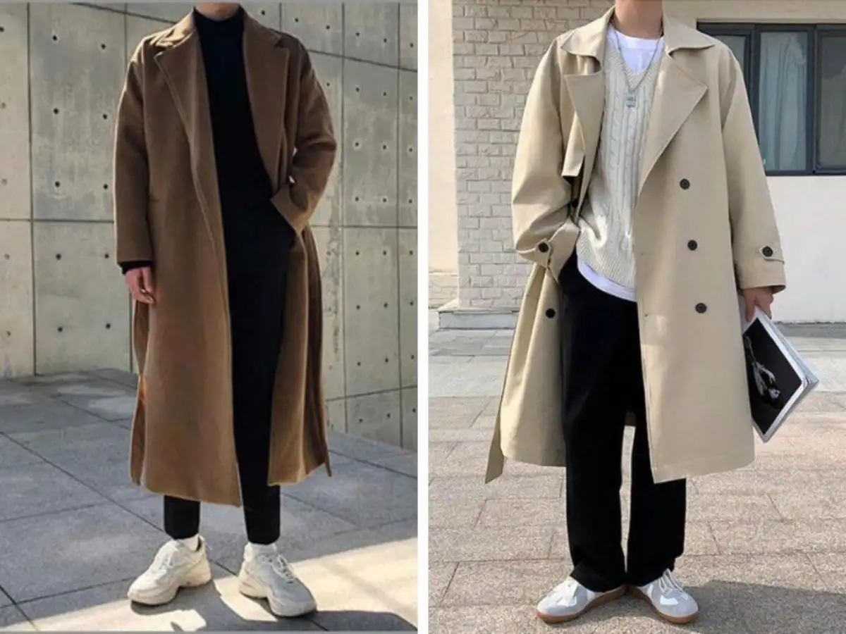 Mẹo nhỏ khi thử và chọn áo măng tô nam 