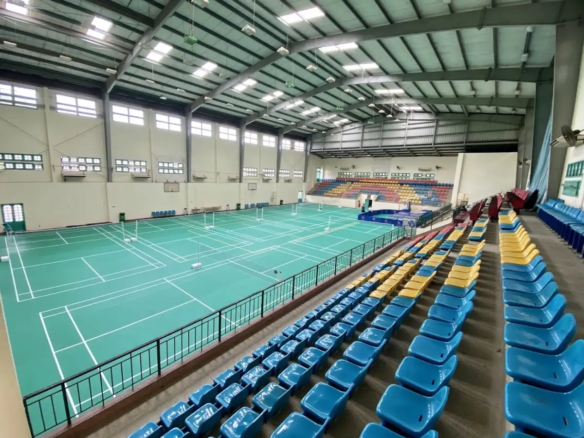 Sân cầu lông Đại học Sư phạm cơ sở 2 sở hữu chất lượng ổn định 