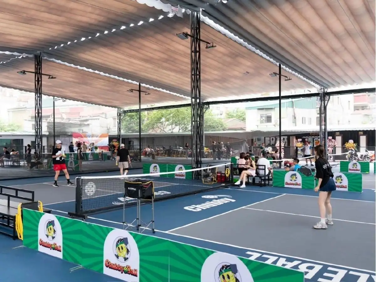 Sân Pickleball ChubbyBall tại Ba Đình