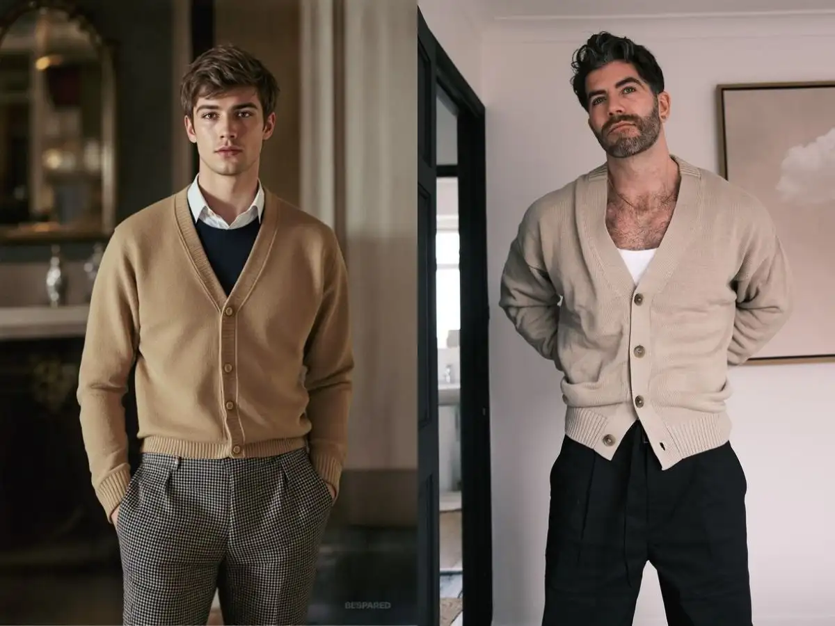 Form áo cardigan quyết định rất nhiều đến vẻ ngoài của bạn