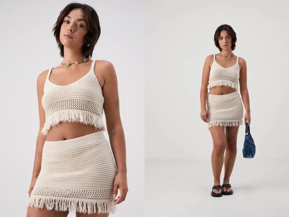 Singlet phối chân váy, đa dạng từ dịu dàng đến cá tính