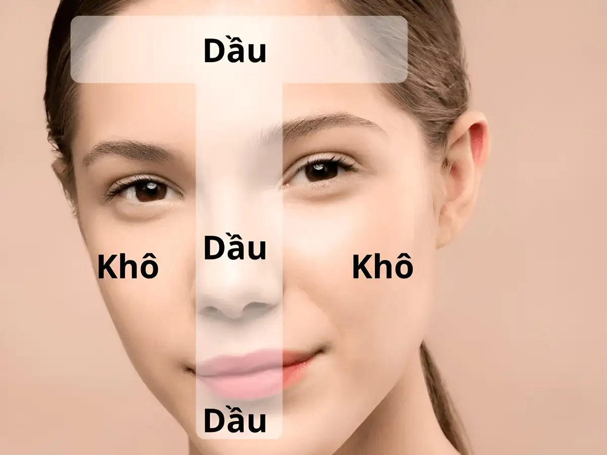 Cách nhận biết da hỗn hợp thiên khô ngay tại nhà siêu đơn giản