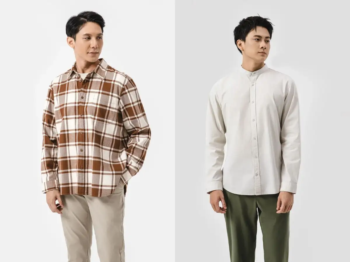 Sơ mi flannel là item tuyệt vời để tạo điểm nhấn và thực hiện kỹ thuật layering