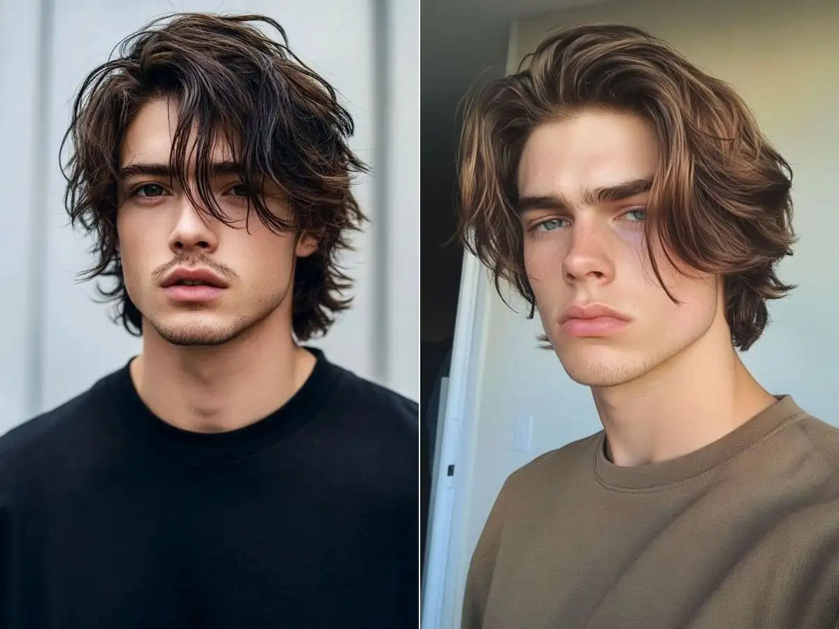 Comma Hair với phần mái uốn cong nhẹ hình dấu phẩy tạo nên vẻ lãng tử, ngọt ngào và rất “K-idol”