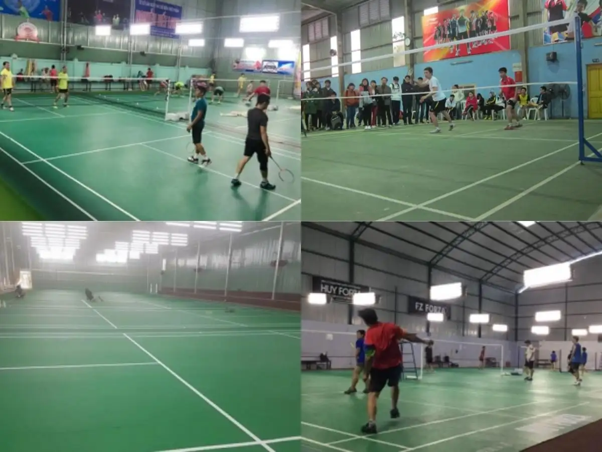 Sân cầu lông Học viện Ngân hàng
