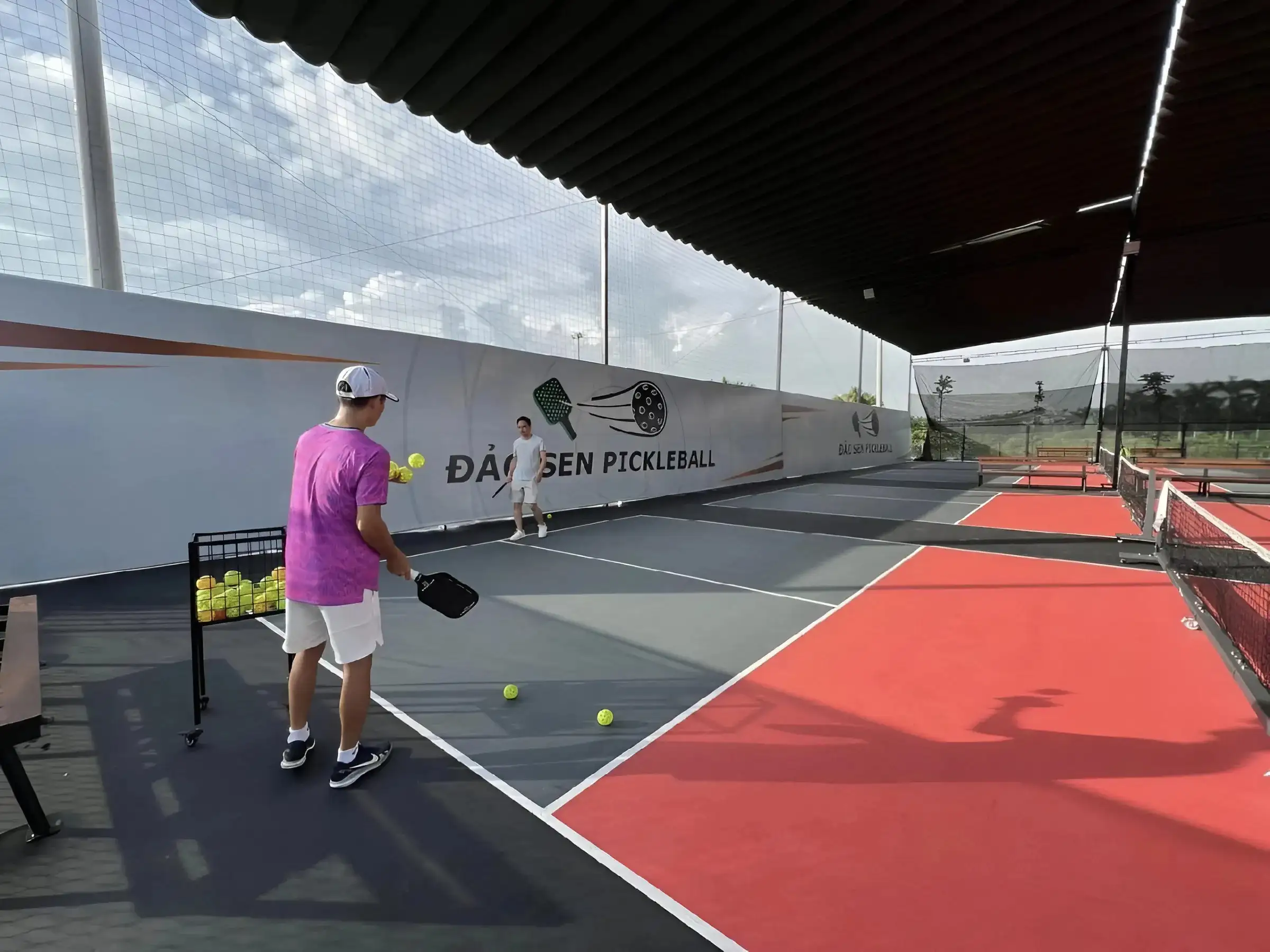 Sân Pickleball Đảo Sen Long Biên