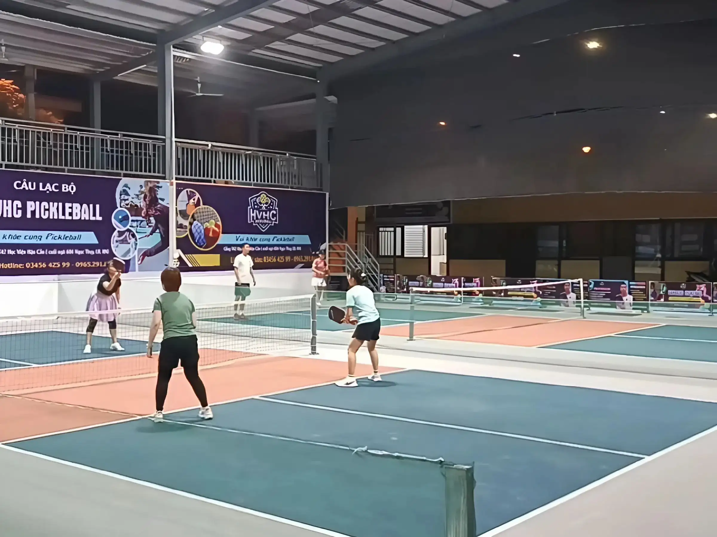 Sân Pickleball Học Viện Hậu Cần