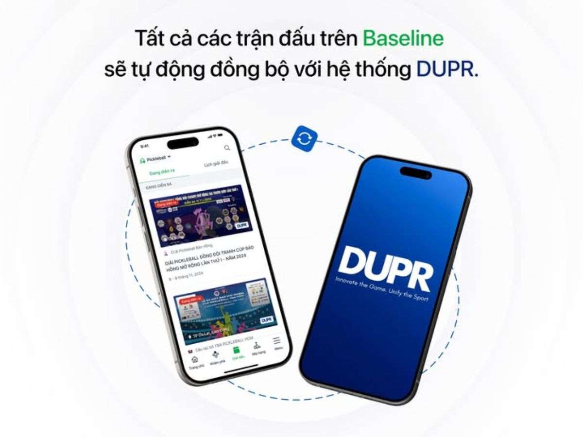 App tích hợp ghi điểm DUPR