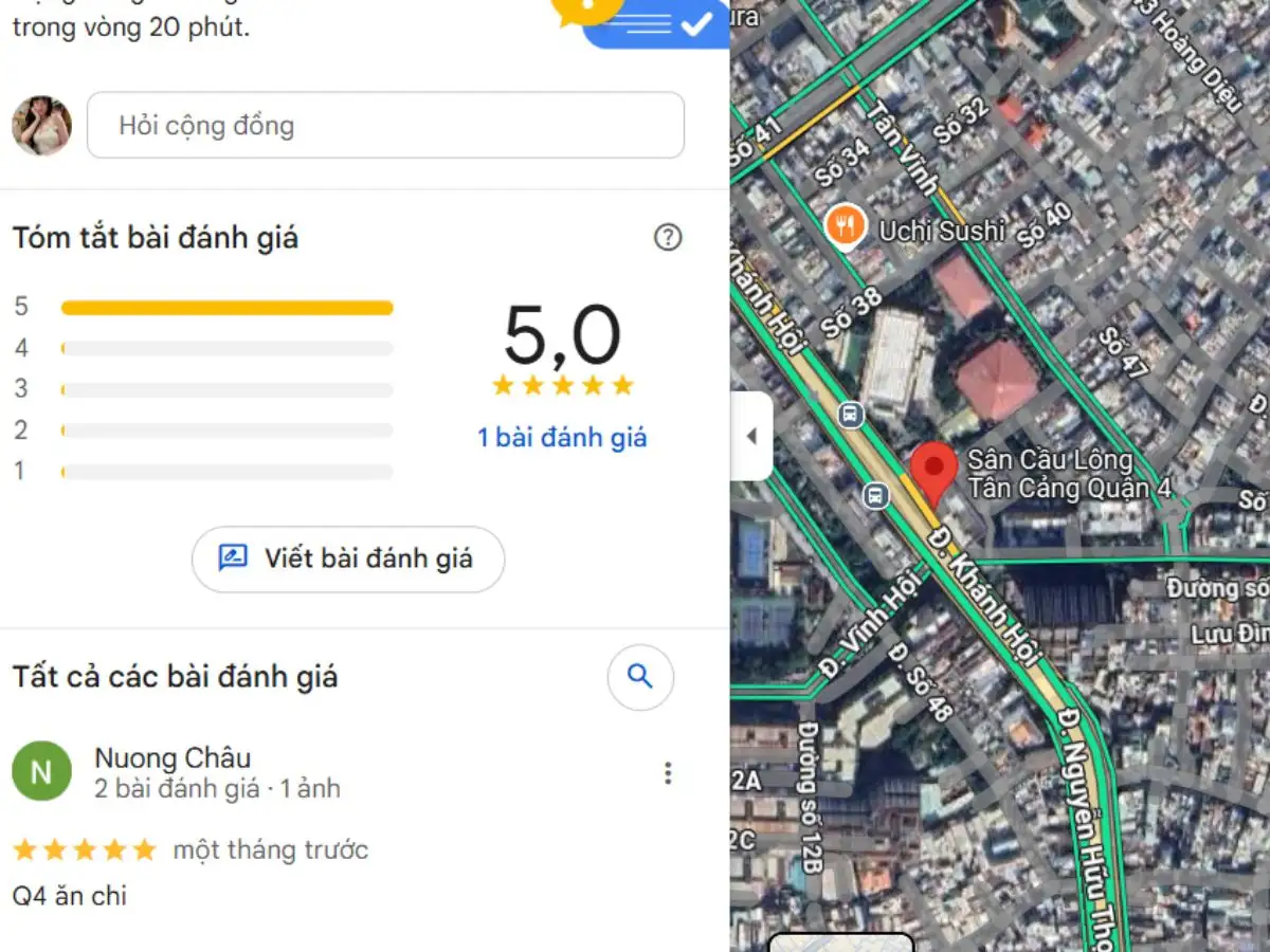 Review chân thật về sân cầu lông Tân Cảng Quận 4