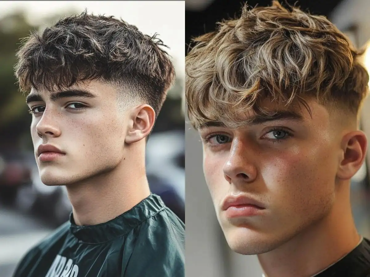 Textured Crop được tỉa layer và tạo kiểu để có độ xù, rối tự nhiên