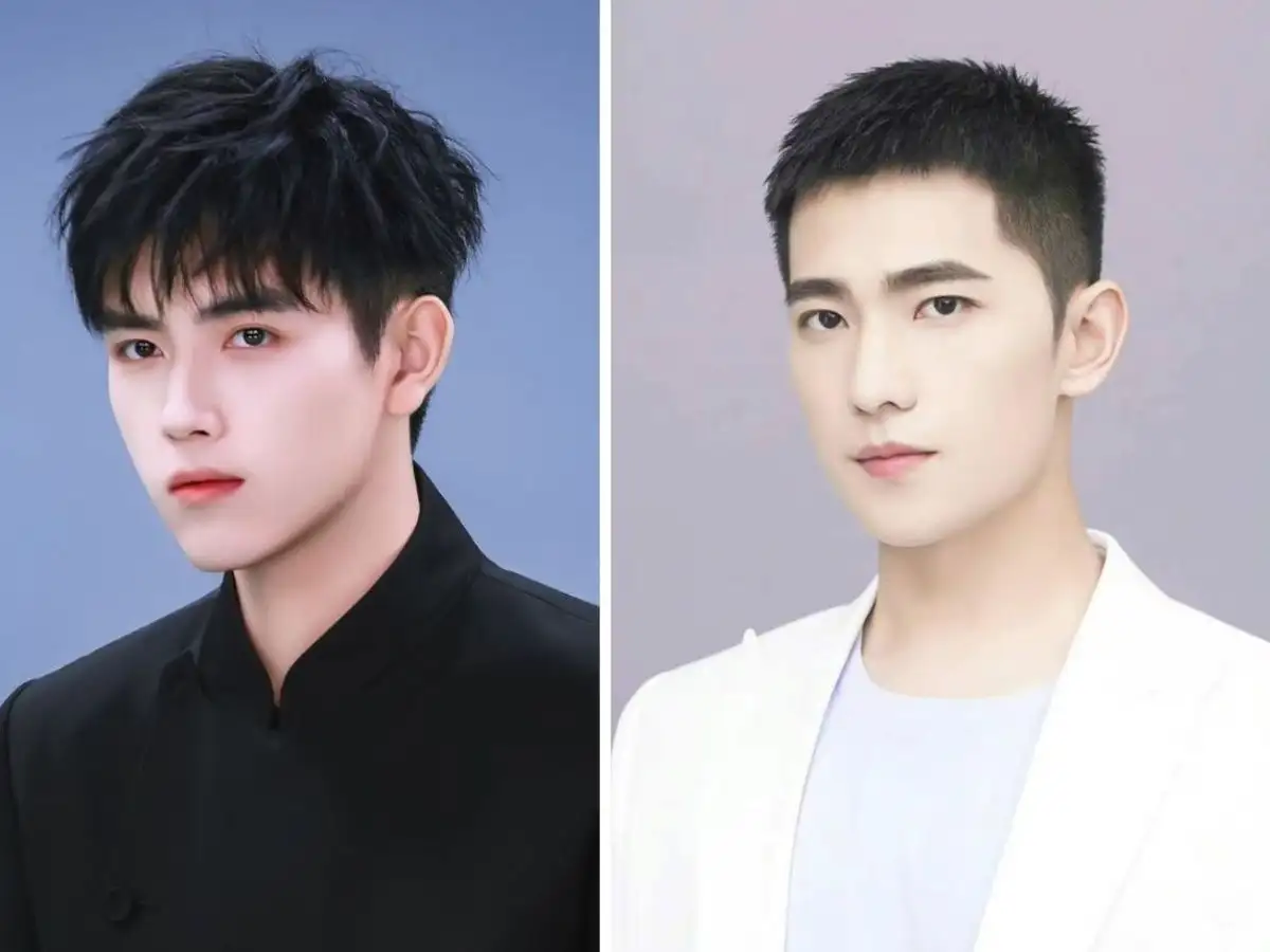 Tóc layer nam mái ngố/mái thưa