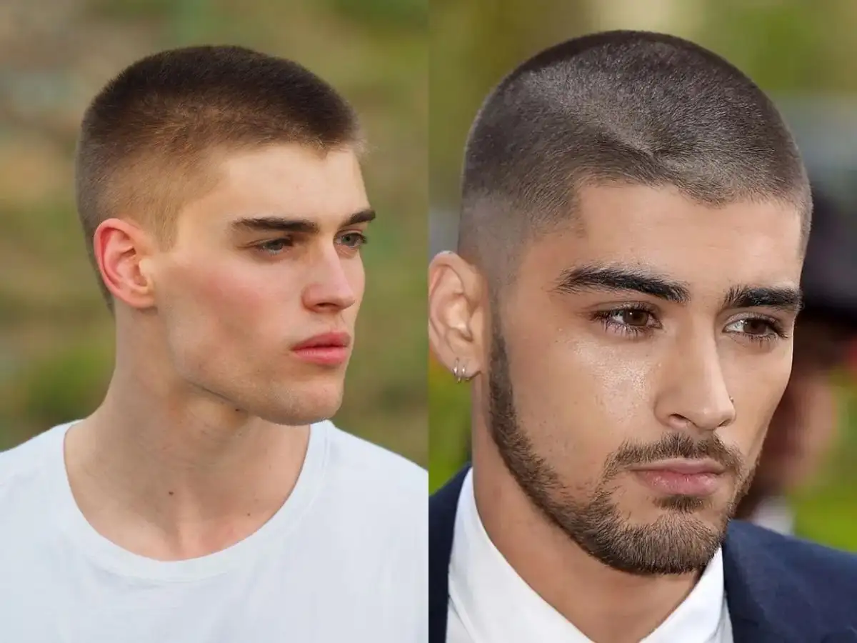 Buzz Cut đặc biệt hợp với mặt vuông, mặt trái xoan, mặt góc cạnh