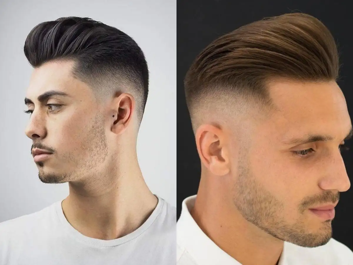 Undercut cổ điển nổi bật với phần tóc hai bên và sau gáy được cạo sát