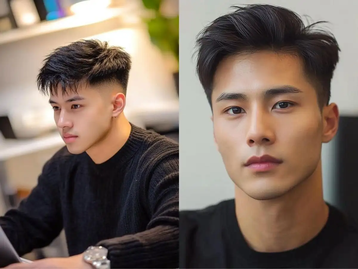 Kiểu tóc Side Part ngắn cho nam