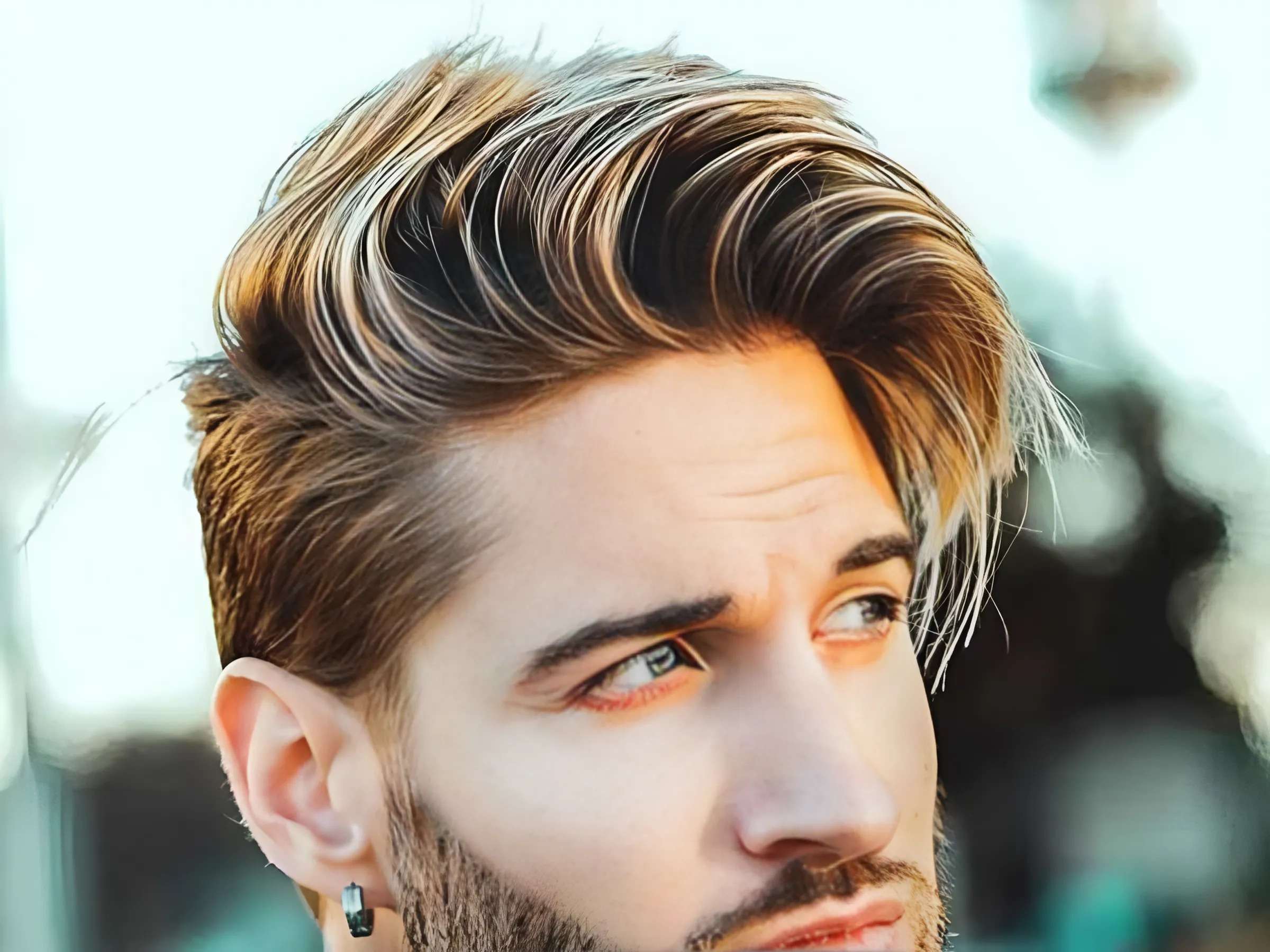 Undercut Quiff Wavy/Uốn nhẹ (Wavy Undercut Quiff)