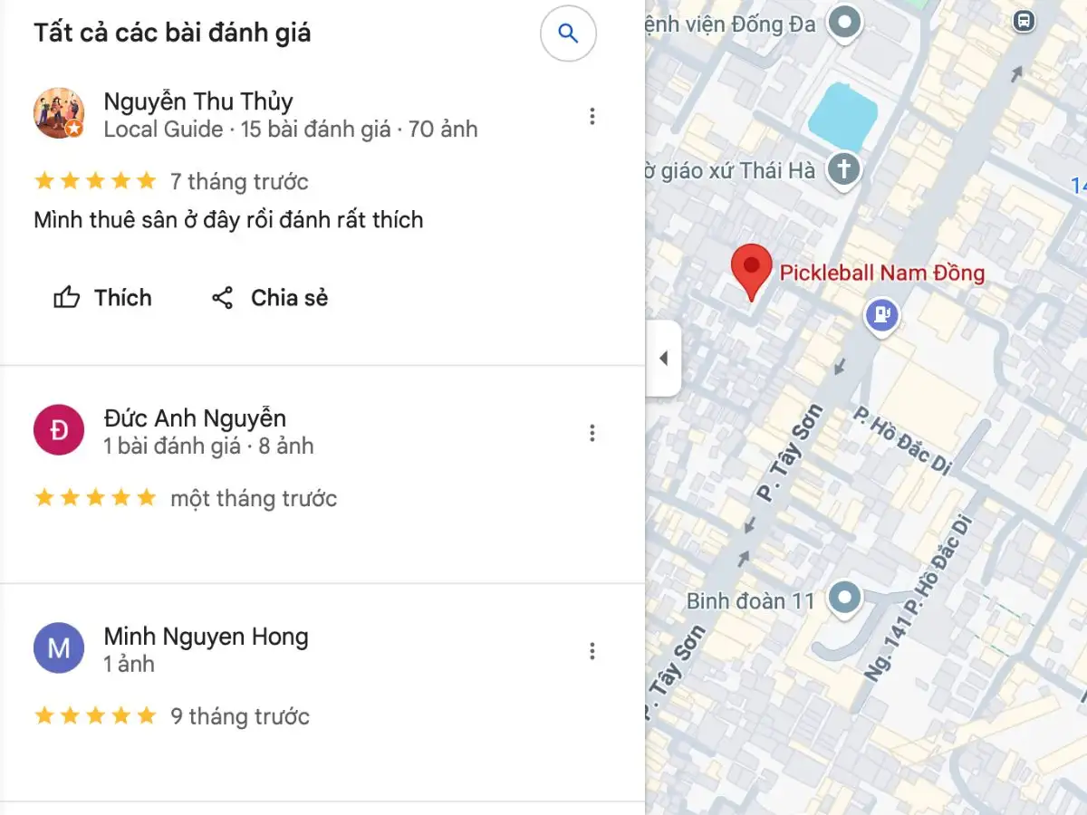 Review chân thực về sân Pickleball Nam Đồng