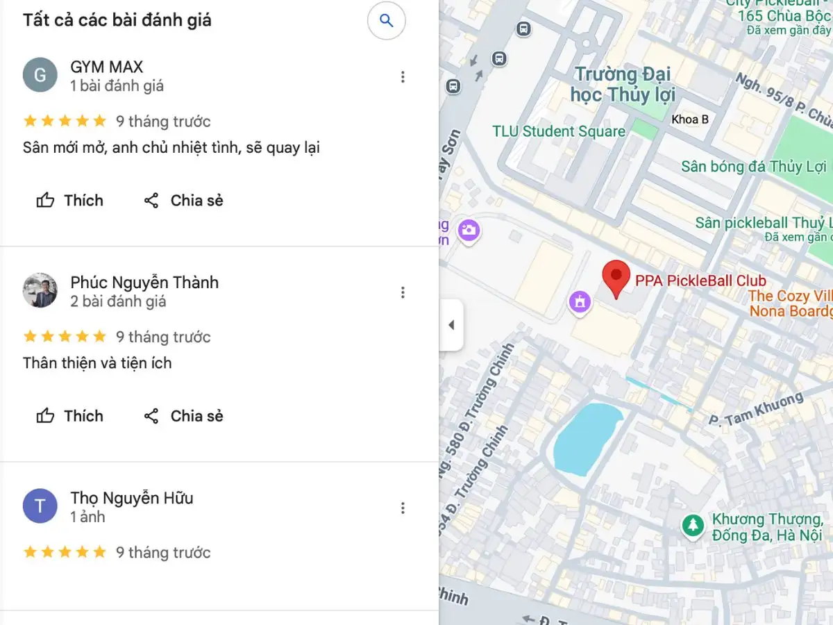 Review chân thực về sân Pickleball PPA Đống Đa